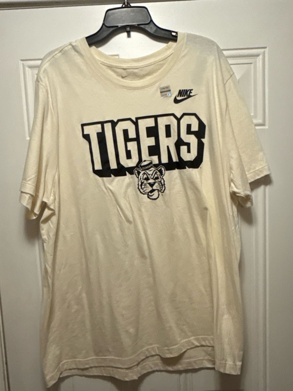 Nike Tigers Graphic Tee - Cream/Black